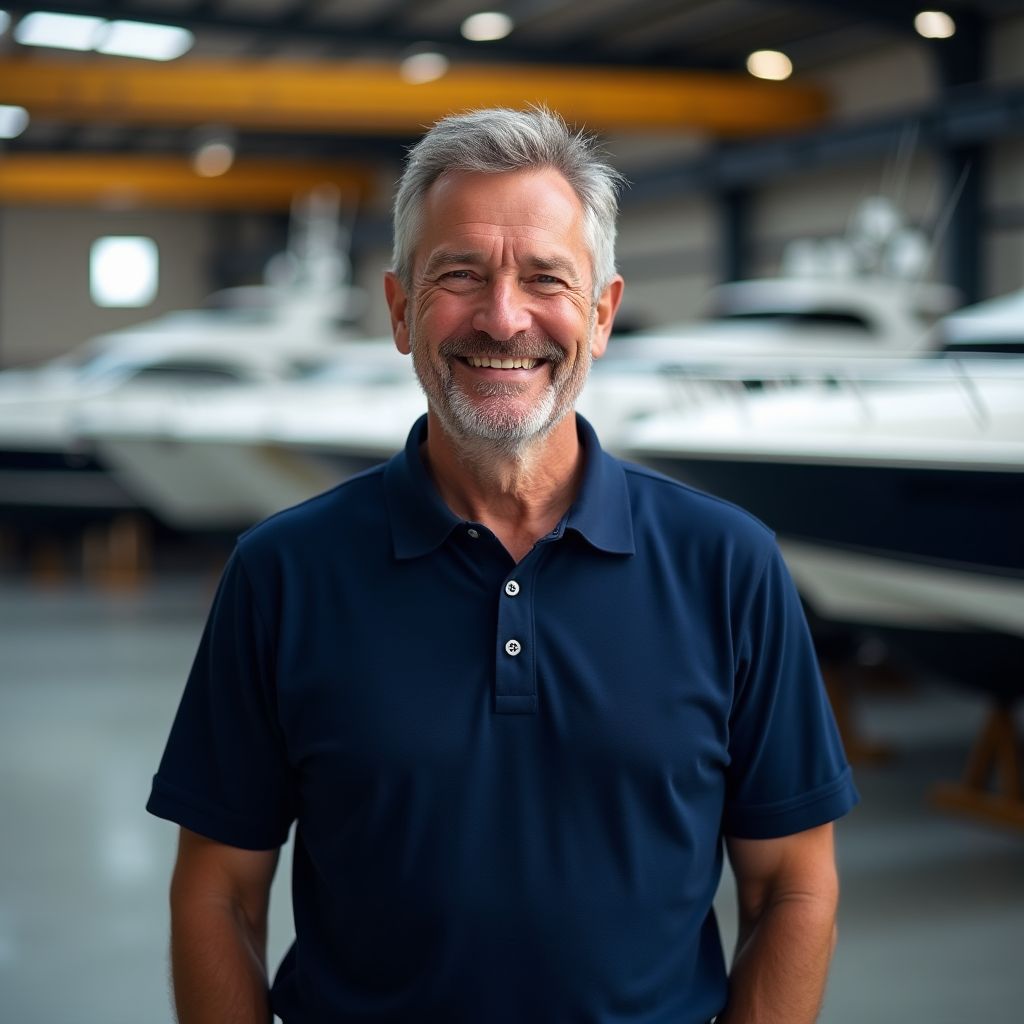 Lynn D. Meyer, Jr. - Yacht Builder Lynn D. Meyer Jr., experienced yacht builder and Gyro-Gale customer testimonial