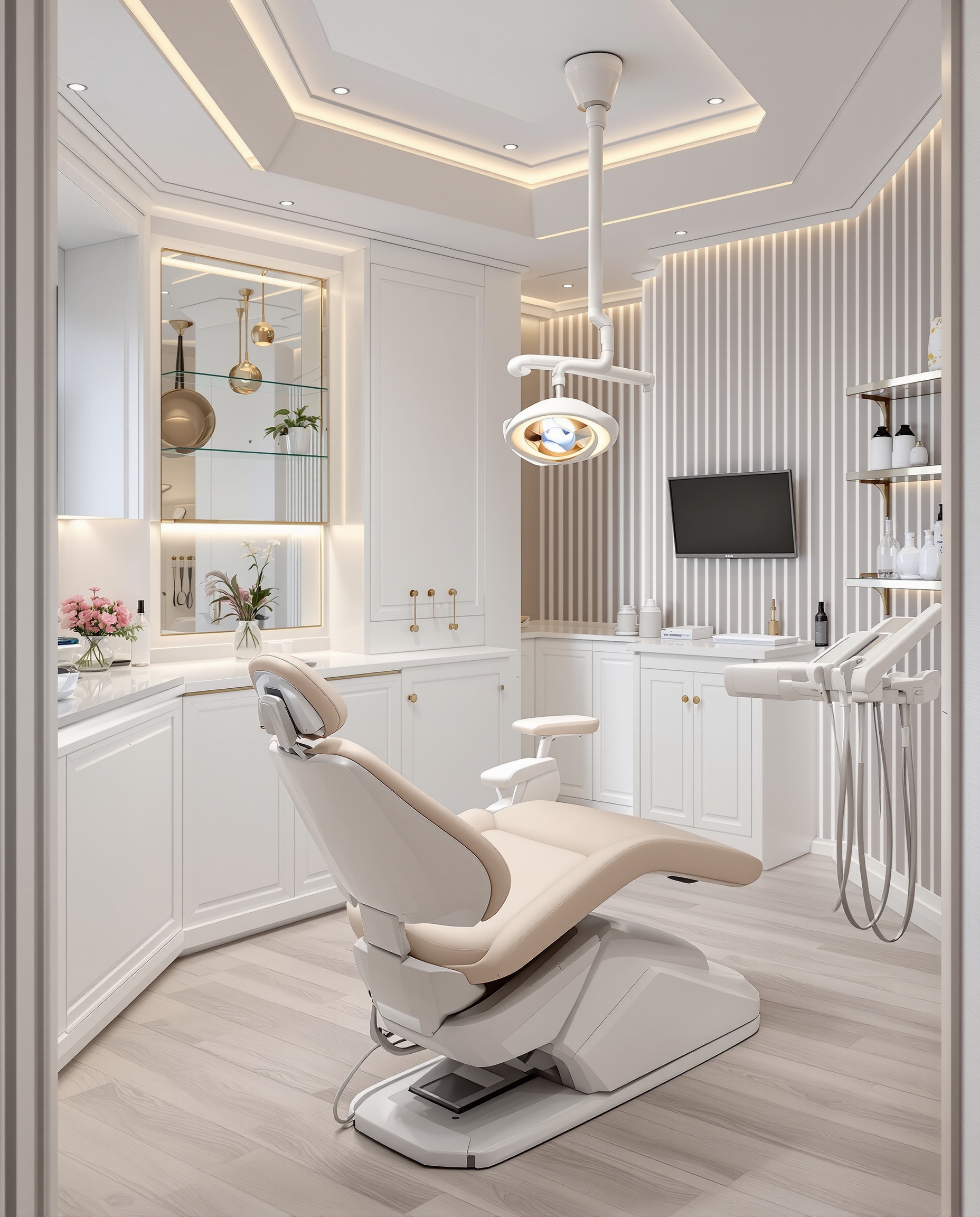 Luxury dental consultation room