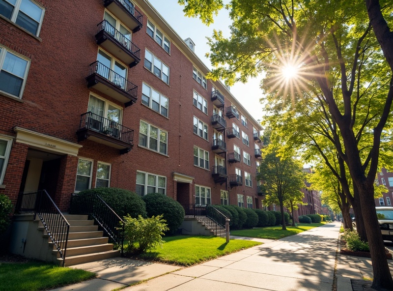 Newark New Jersey apartment building exterior