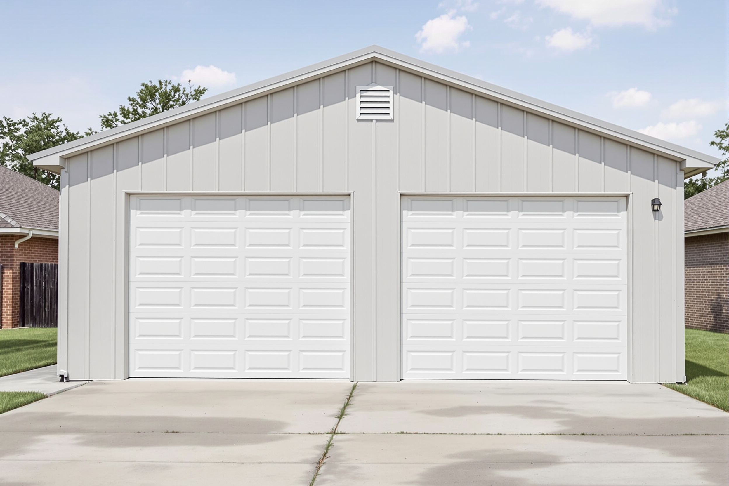Residential Garages & Workshops - UTS BuildPros metal building contractor Texas