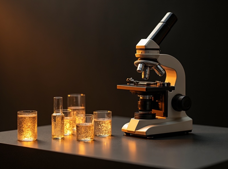 HTMA laboratorij - mikroskopska analiza mineralov v laseh