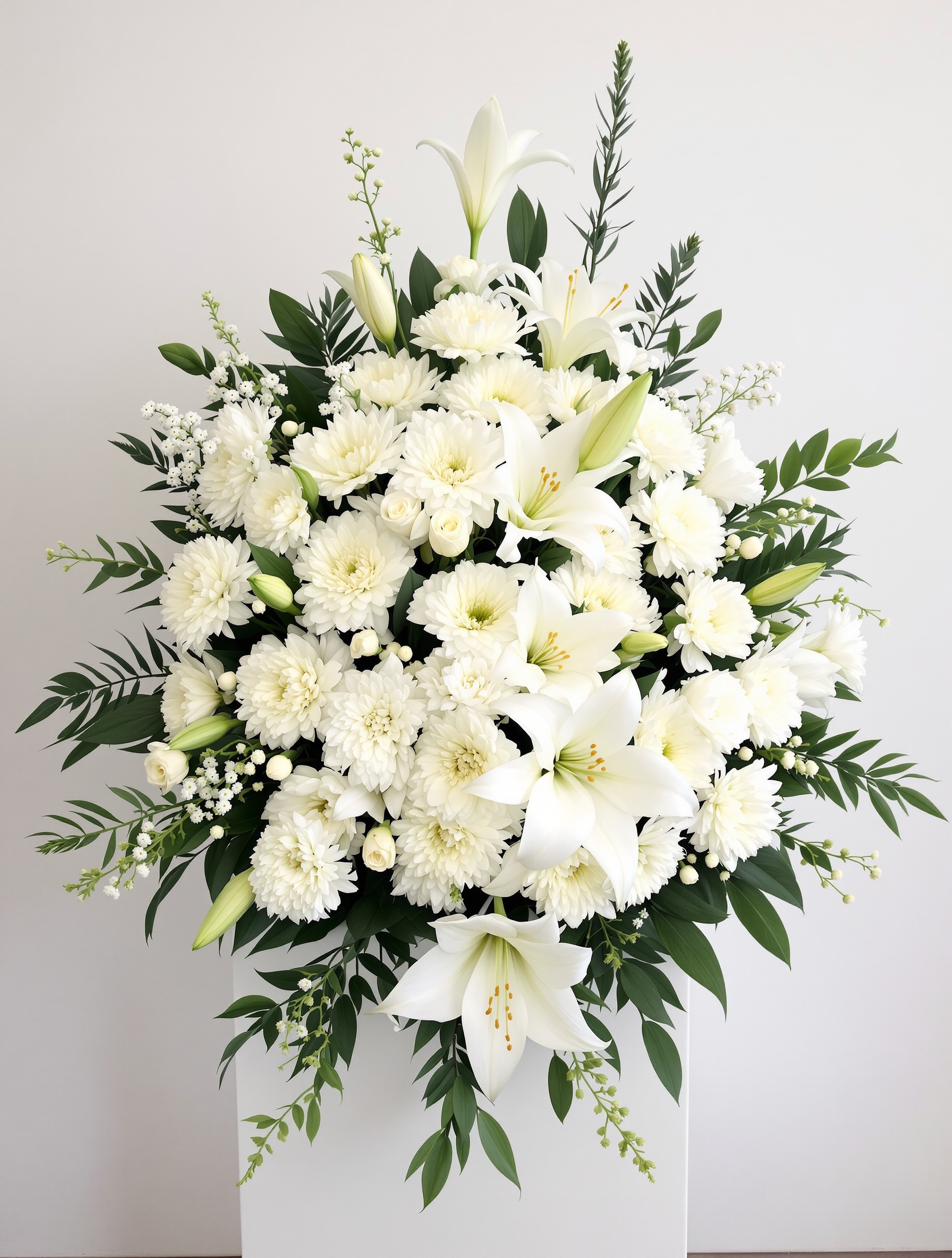 Gerbe pour le Cercueil – Fleur par Nature Montpellier Centre