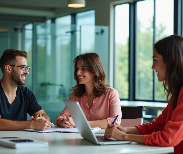 Équipe collaborative