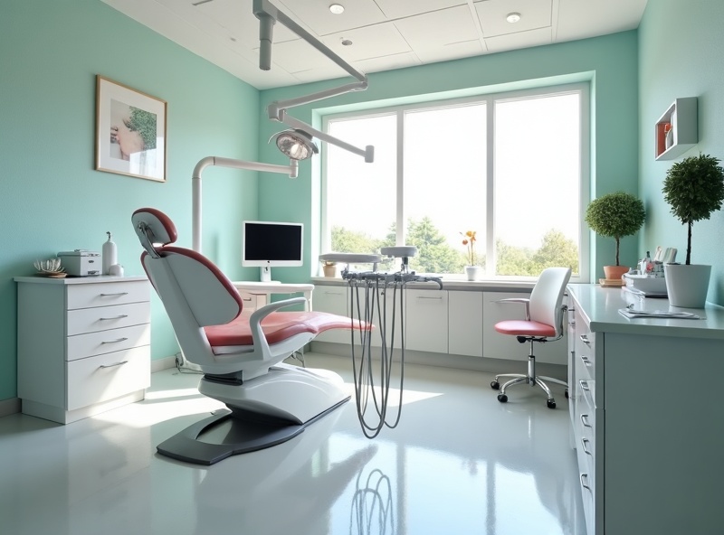 Modern dental clinic interior