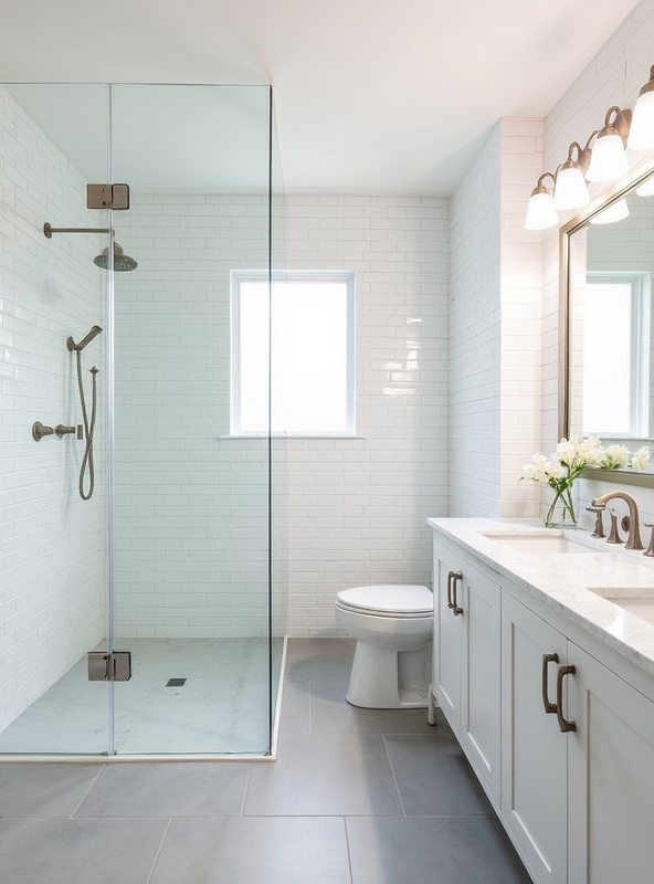 Modern Bathroom Remodel Mays Landing - McGovern Construction Modern Bathroom Remodel Mays Landing