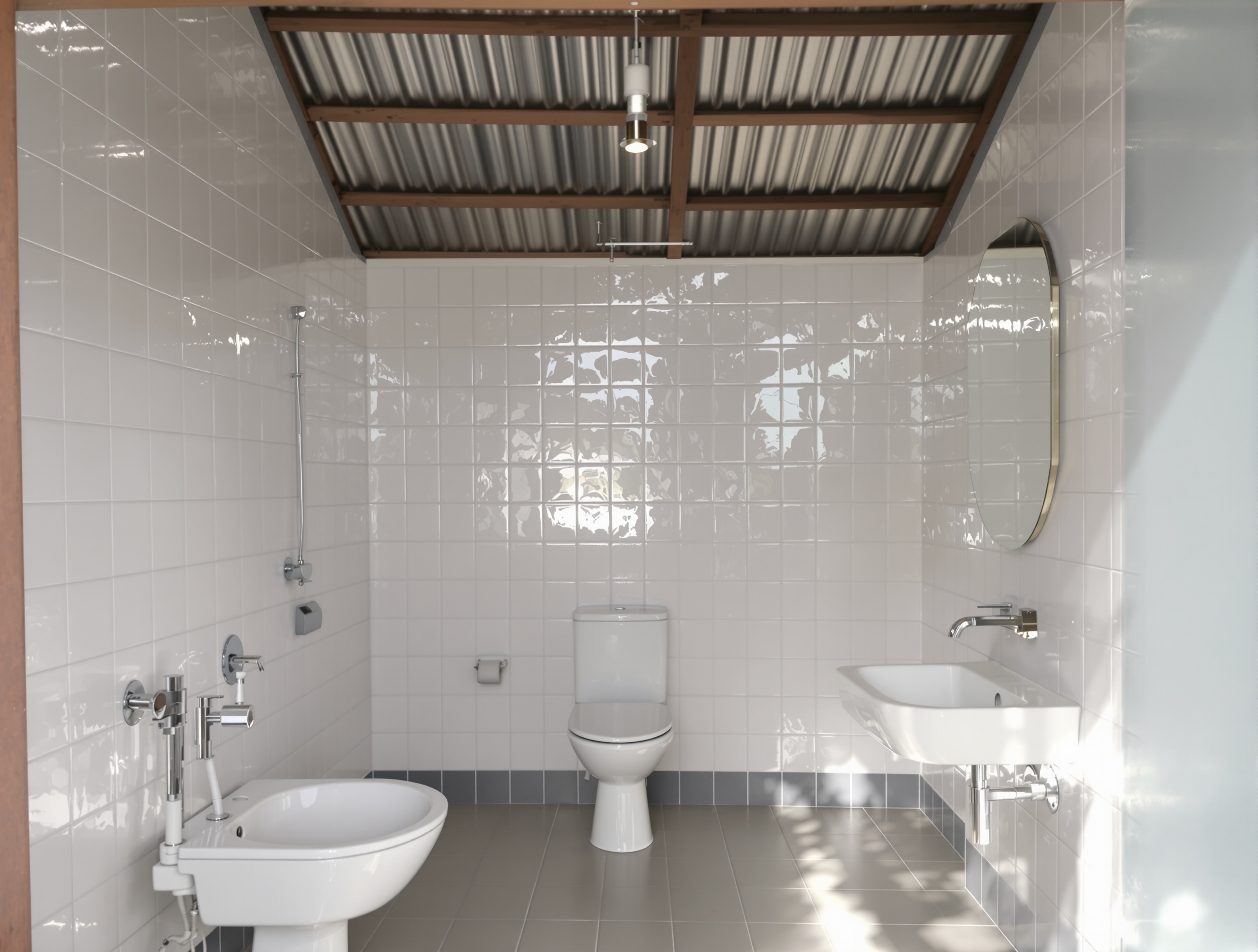 حمامات منفصلة