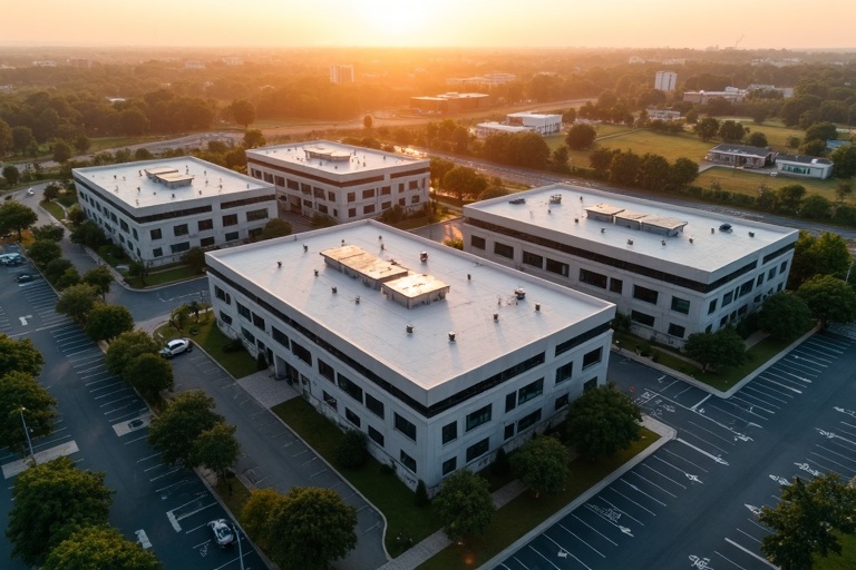 Commercial Real Estate Aerial Survey by Heitman International Solutions & Services LLC Heitman International Commercial Real Estate Aerial Survey - Premier Commercial Drone Photography Atlanta, GA