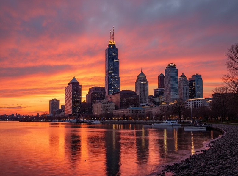 Welcome to Ohio - Cleveland Skyline