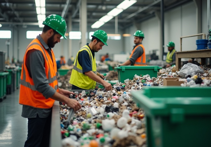 ABlessedRecycler facility team in Denver