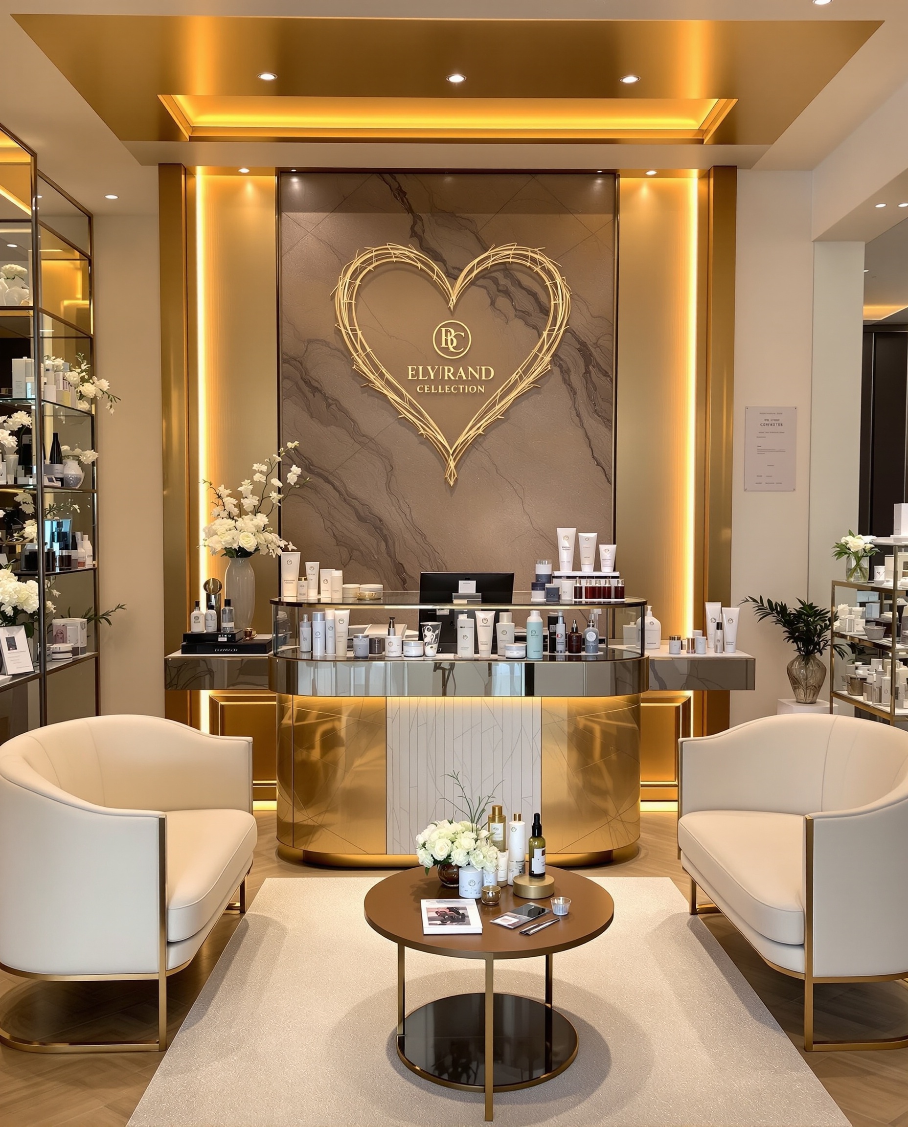 Aura Beauty Club — Salon İçi Aura Beauty Club Salon İçi