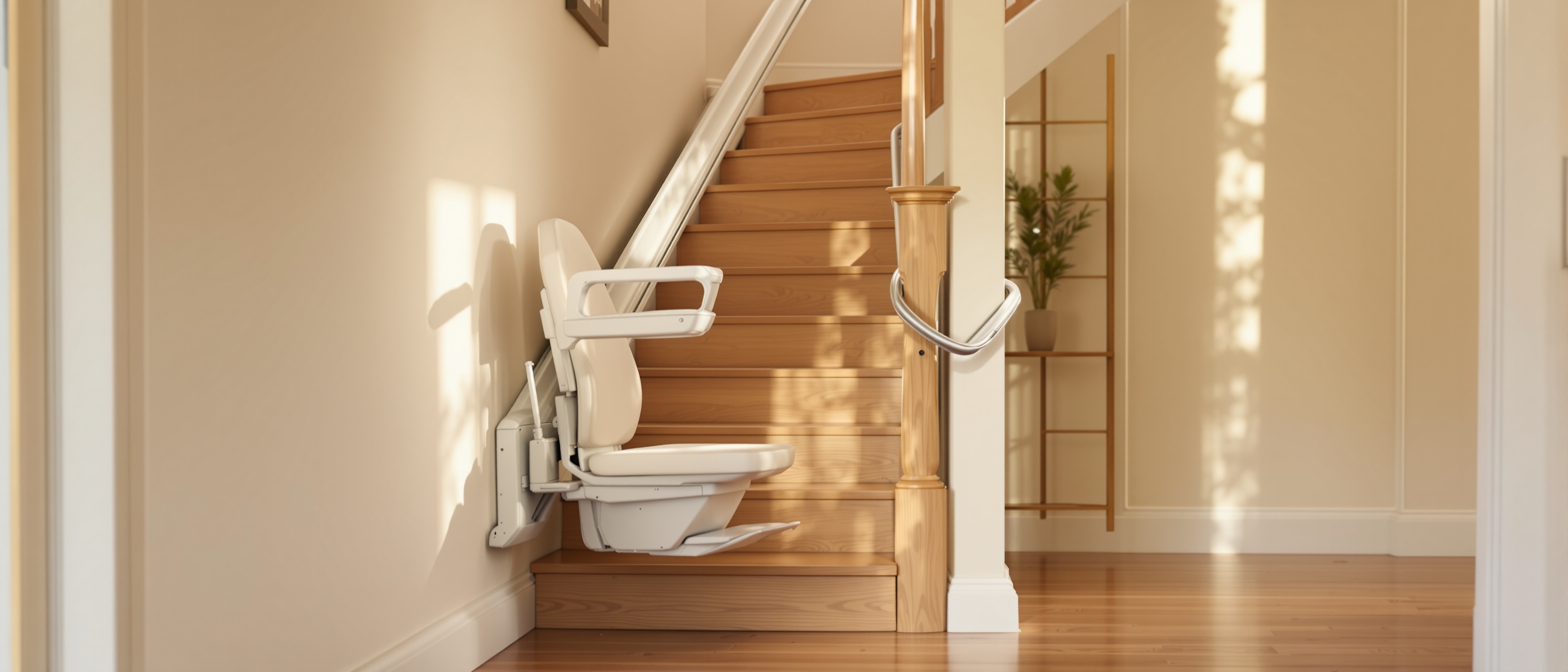 Bruno Elan SRE-3050 stair lift installed in New Jersey home