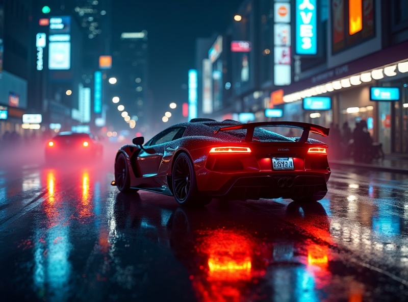 Cinematic Car Edit – Nacht