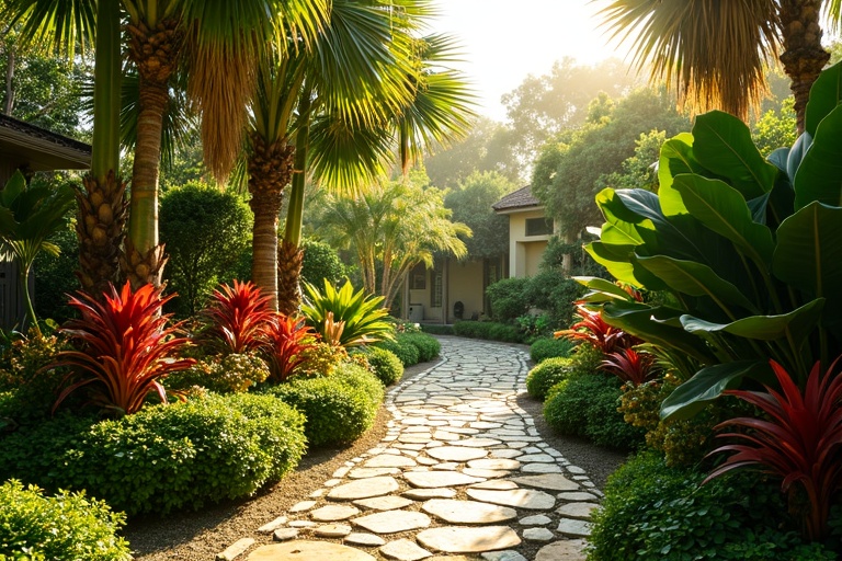 Urban Tropical landscape design in Tampa FL