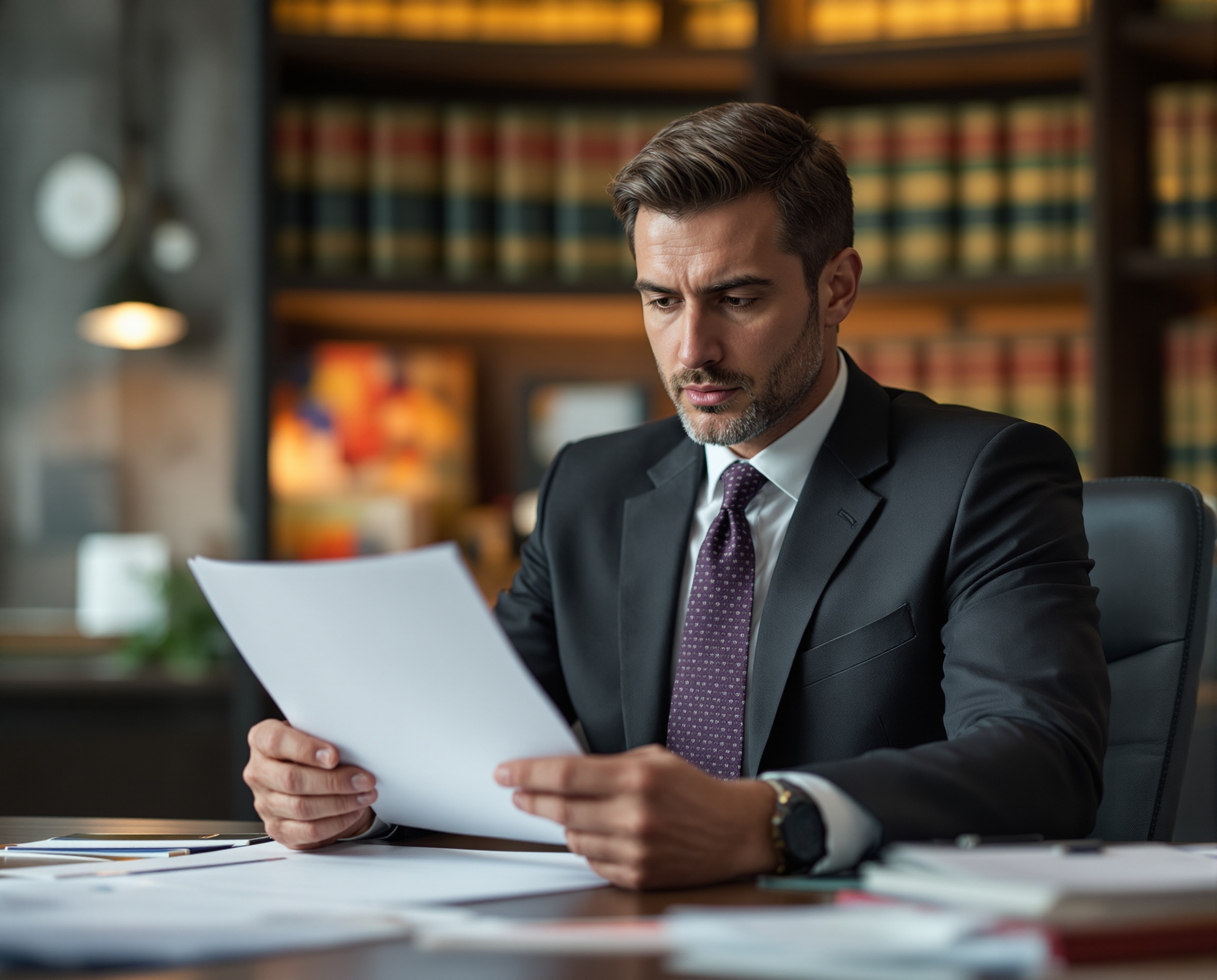 Attorney reviewing State Farm car accident claim