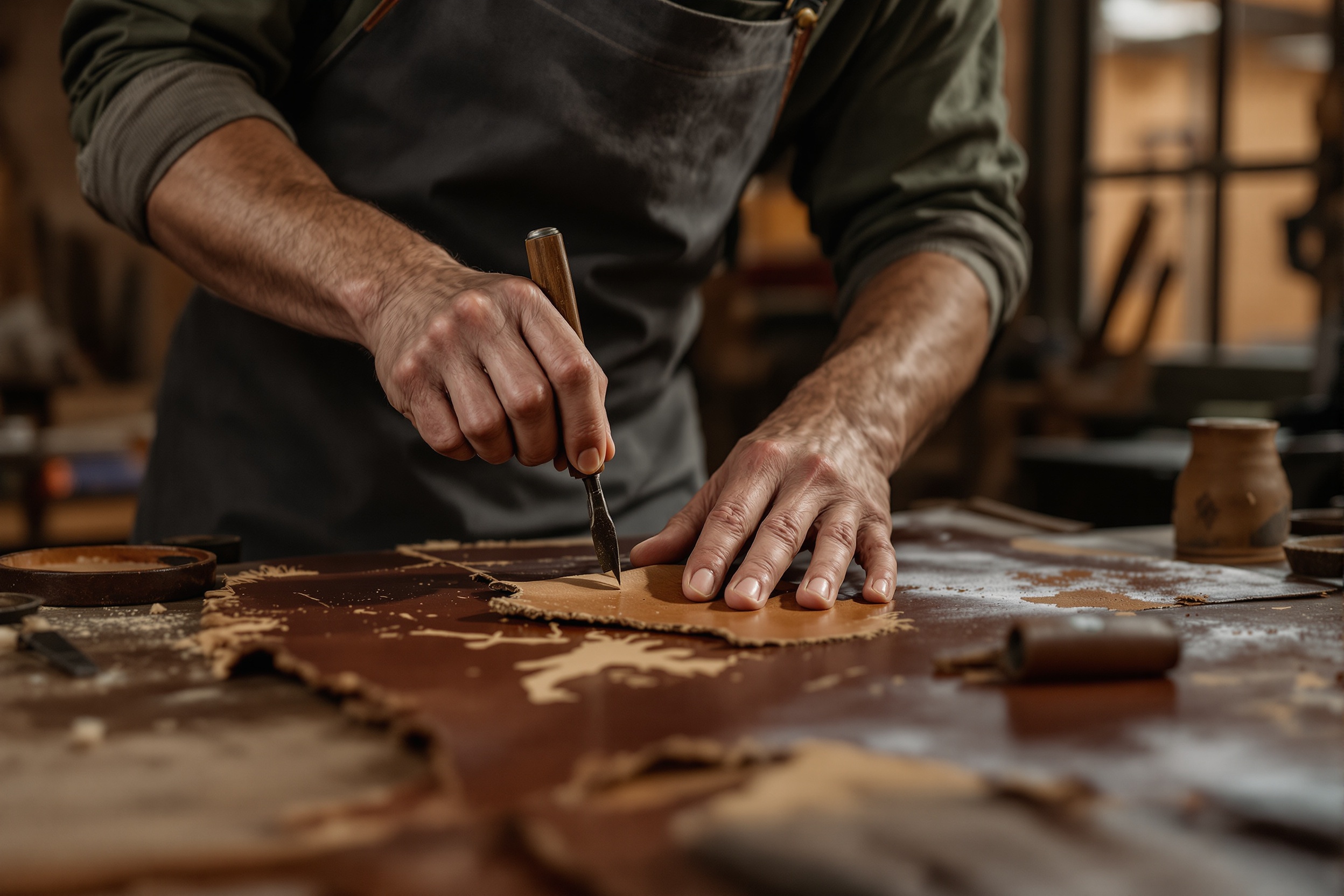 Hide Breaking Technique