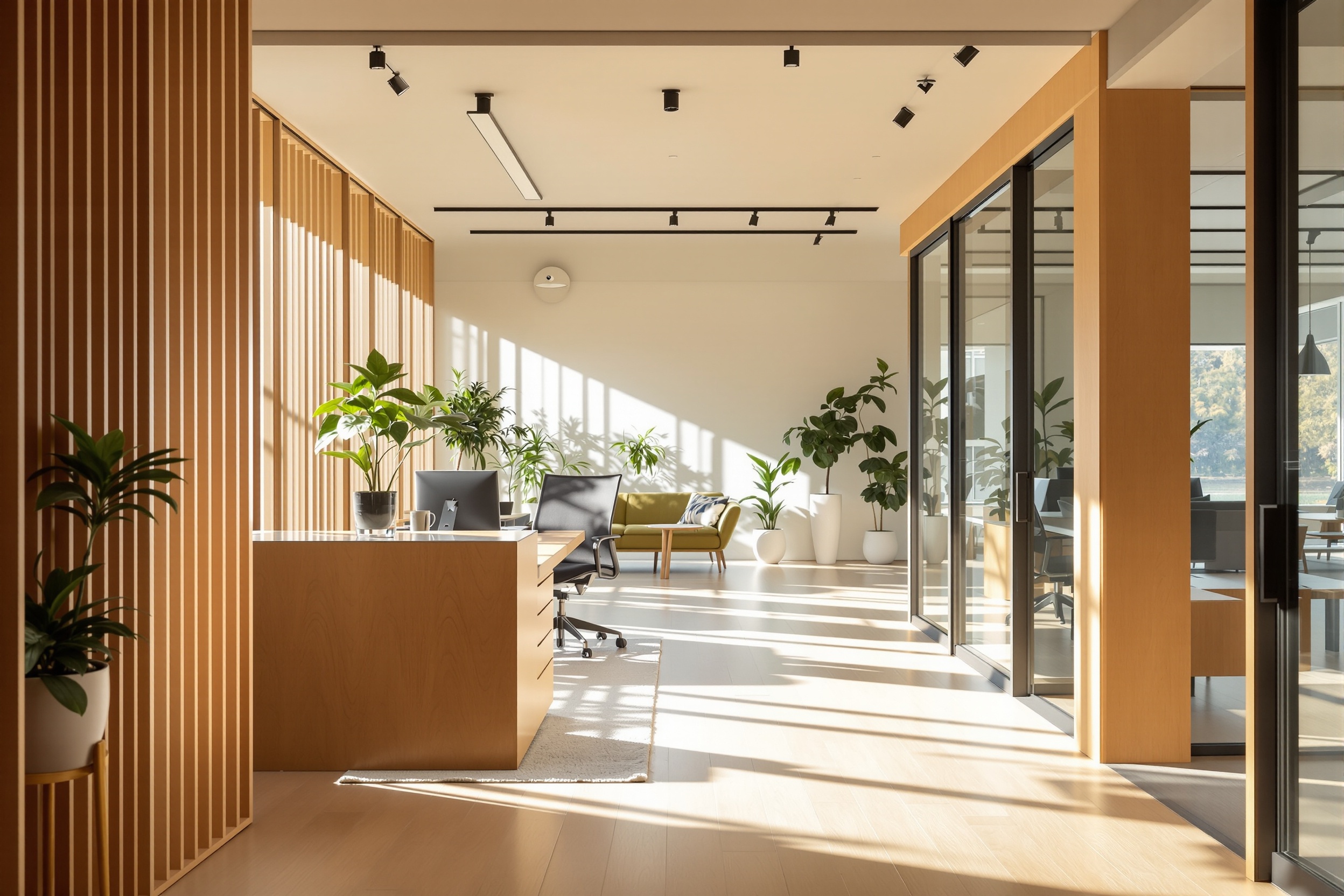 Modern commercial interior fit-out by Japan Homes NZ