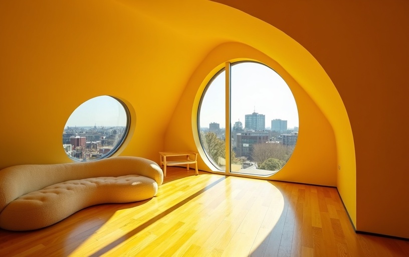 The Cube Houses — from inside