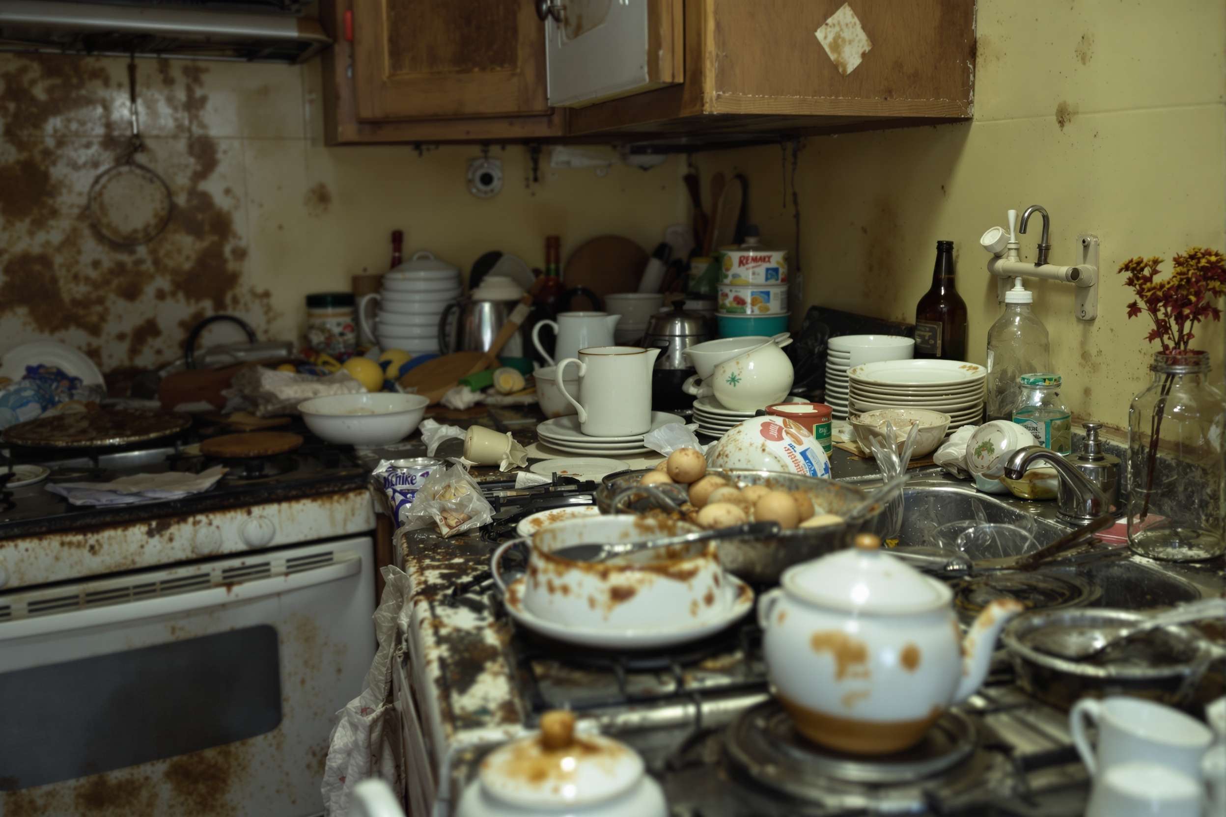 Before — Kitchen cleaning in Deep Clean — Kendallville, Indiana