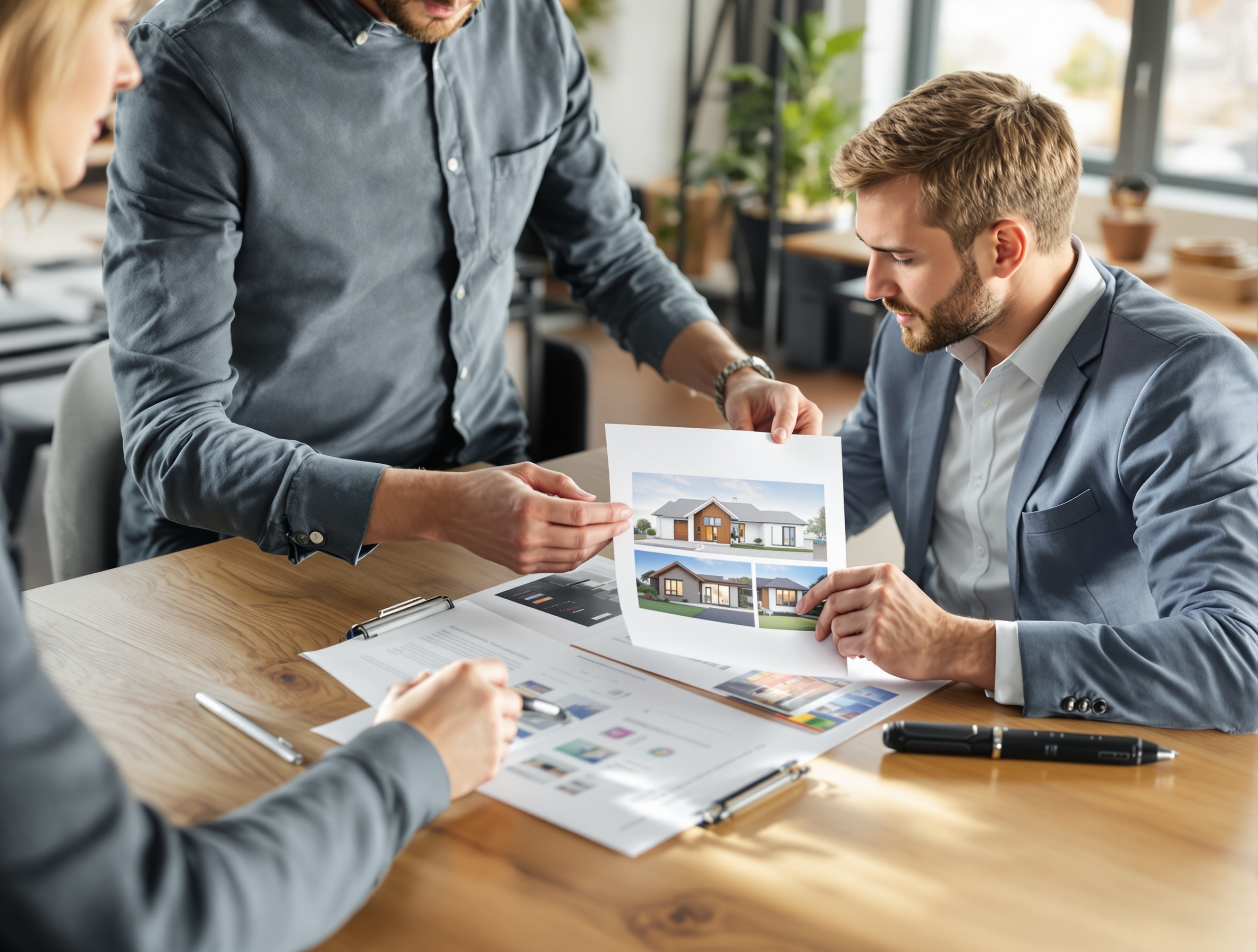 Professionelle Immobilienbewertung - Beratungsgespräch bei immoEmotion in Lauenbrück