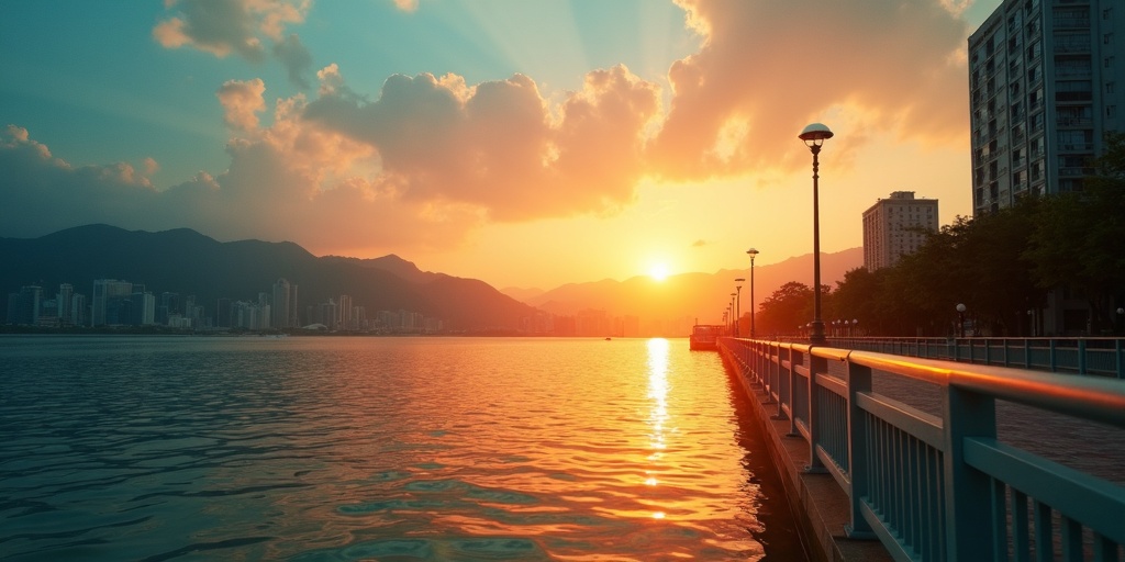 海壩街的黃昏約定