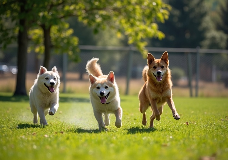 Highlands NC dog park off-leash area for visiting dogs