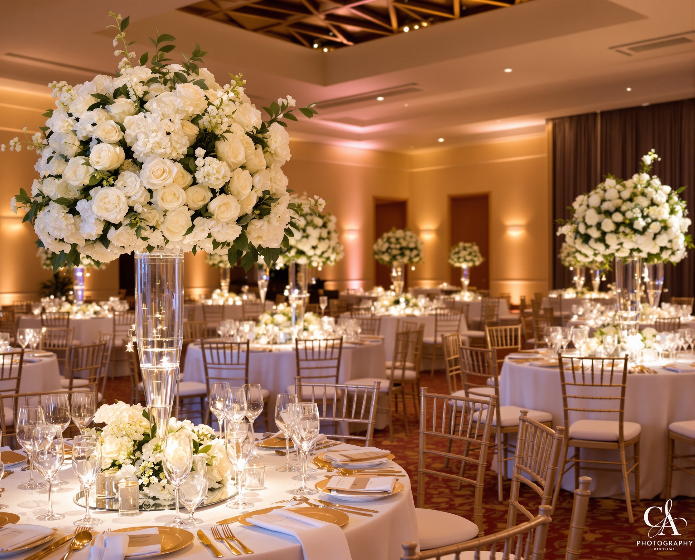 Amore Weddings elegant event setup