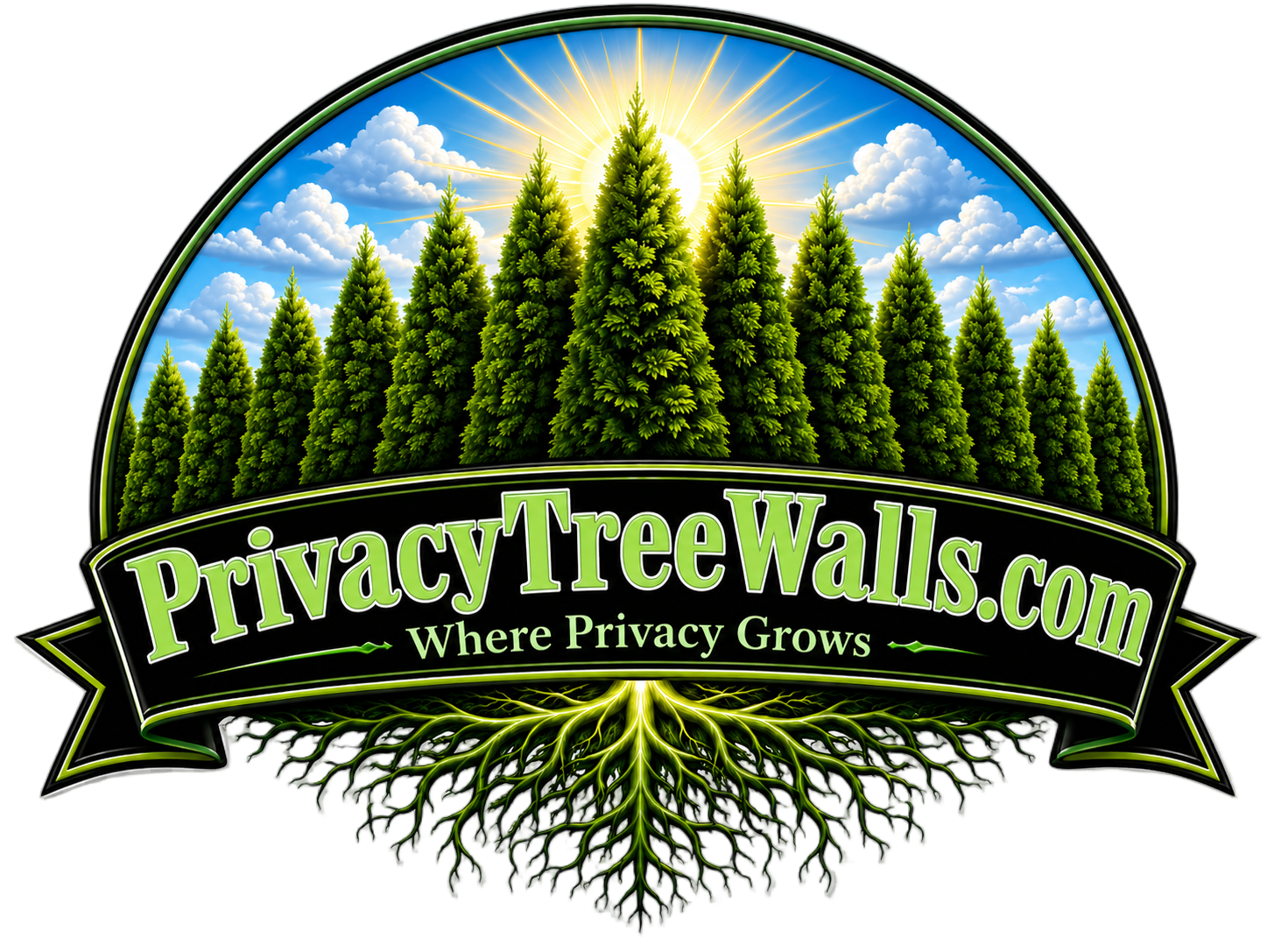 Privacy Tree Walls Logo