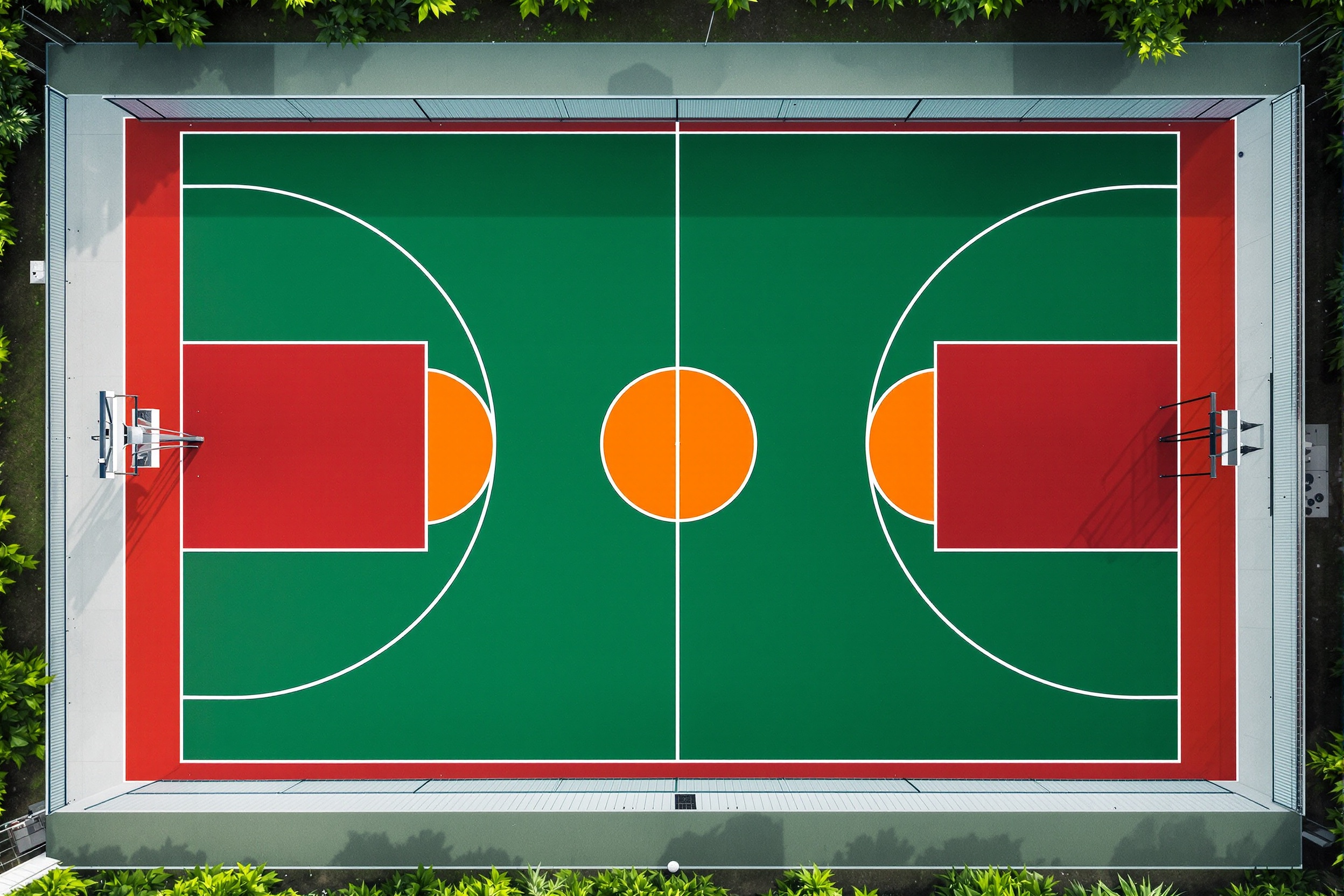 School Basketball Court