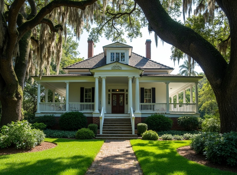 Garden District mansion in New Orleans