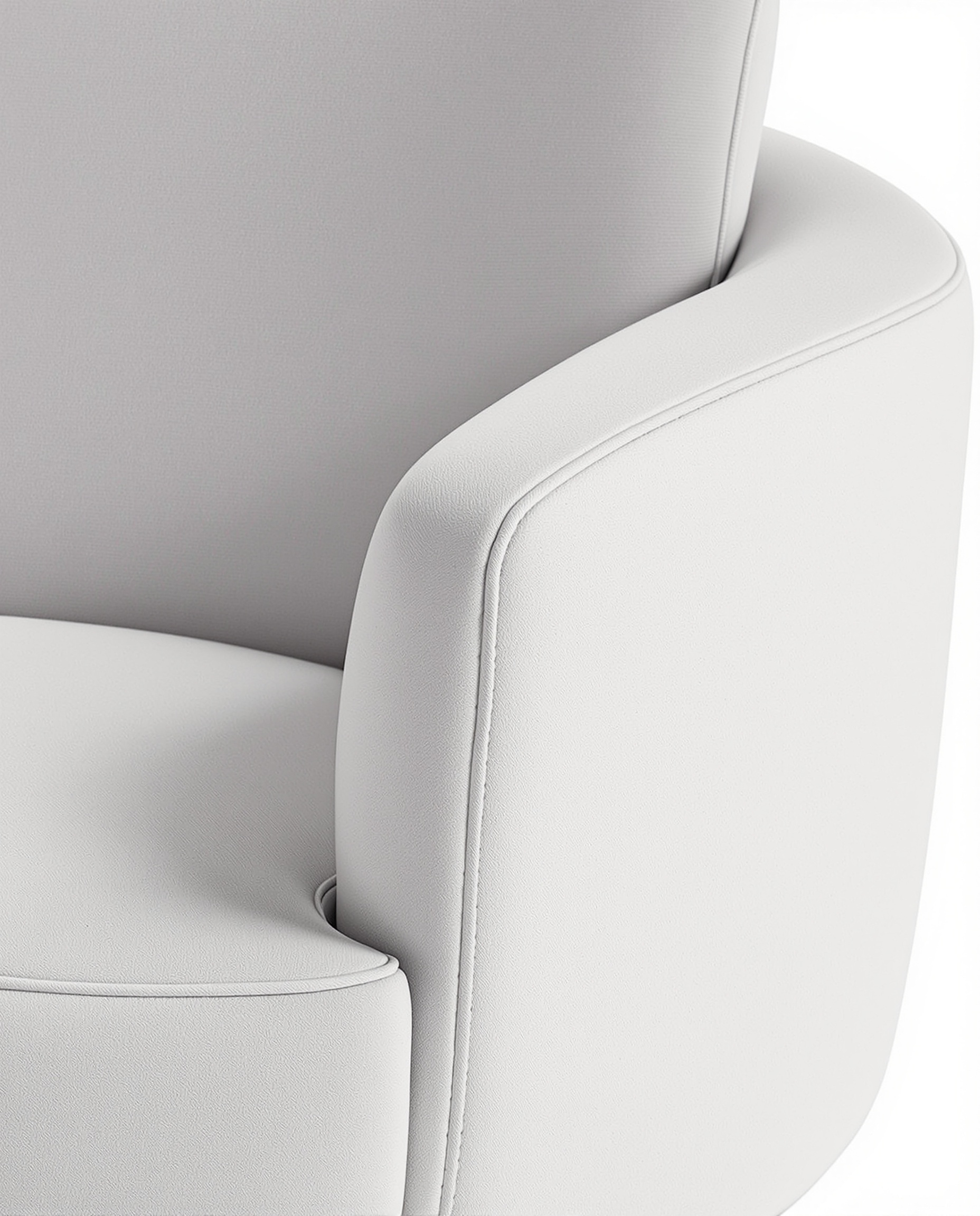 VINGLI Accent Chair – Light Grey Chenille VINGLI Accent Chair – Light Grey Chenille