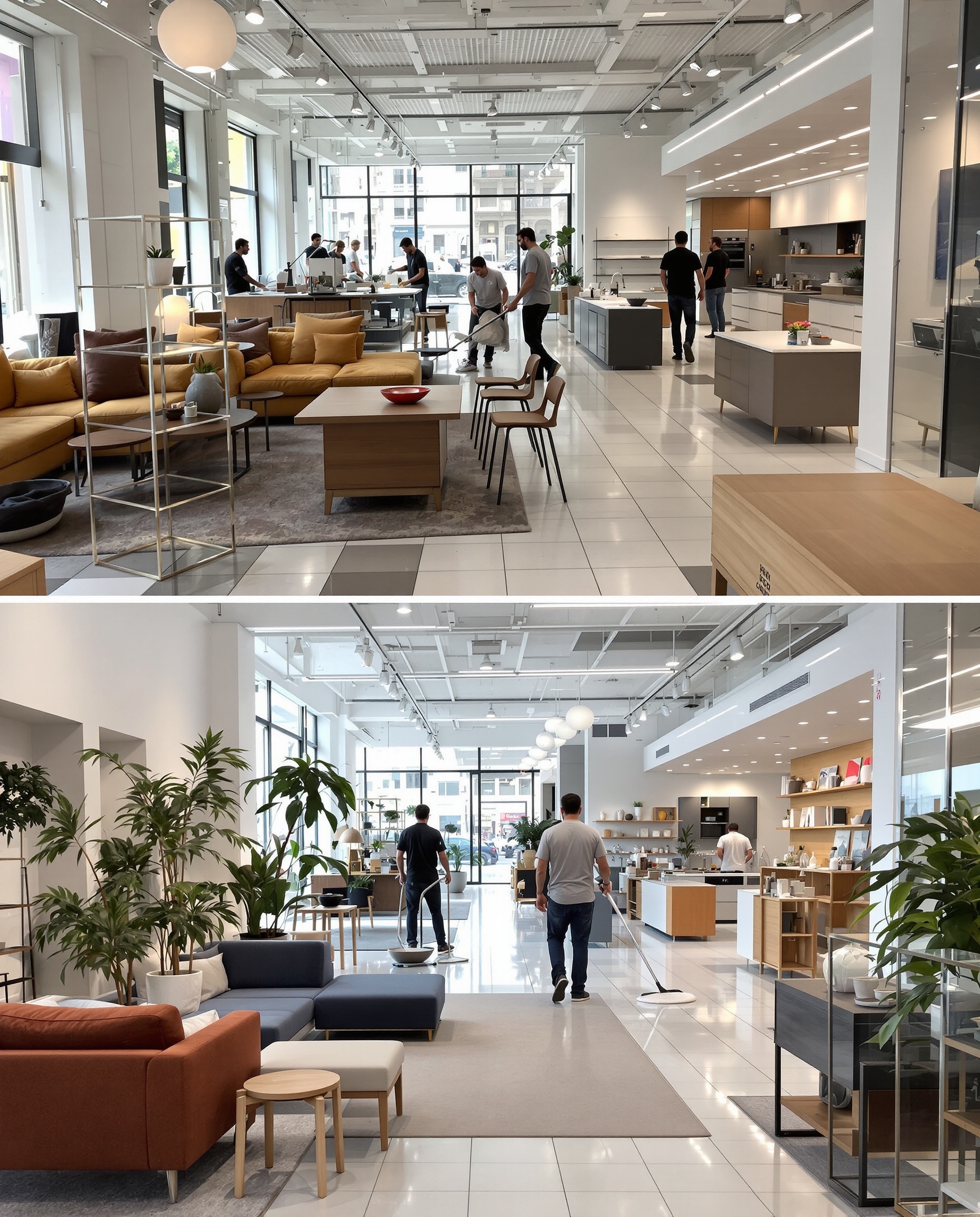 Equipo de vaciado de locales en Badalona