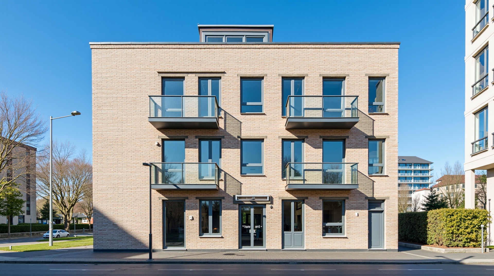 Immeuble résidentiel en Belgique — nettoyage syndic Sablex Solutions