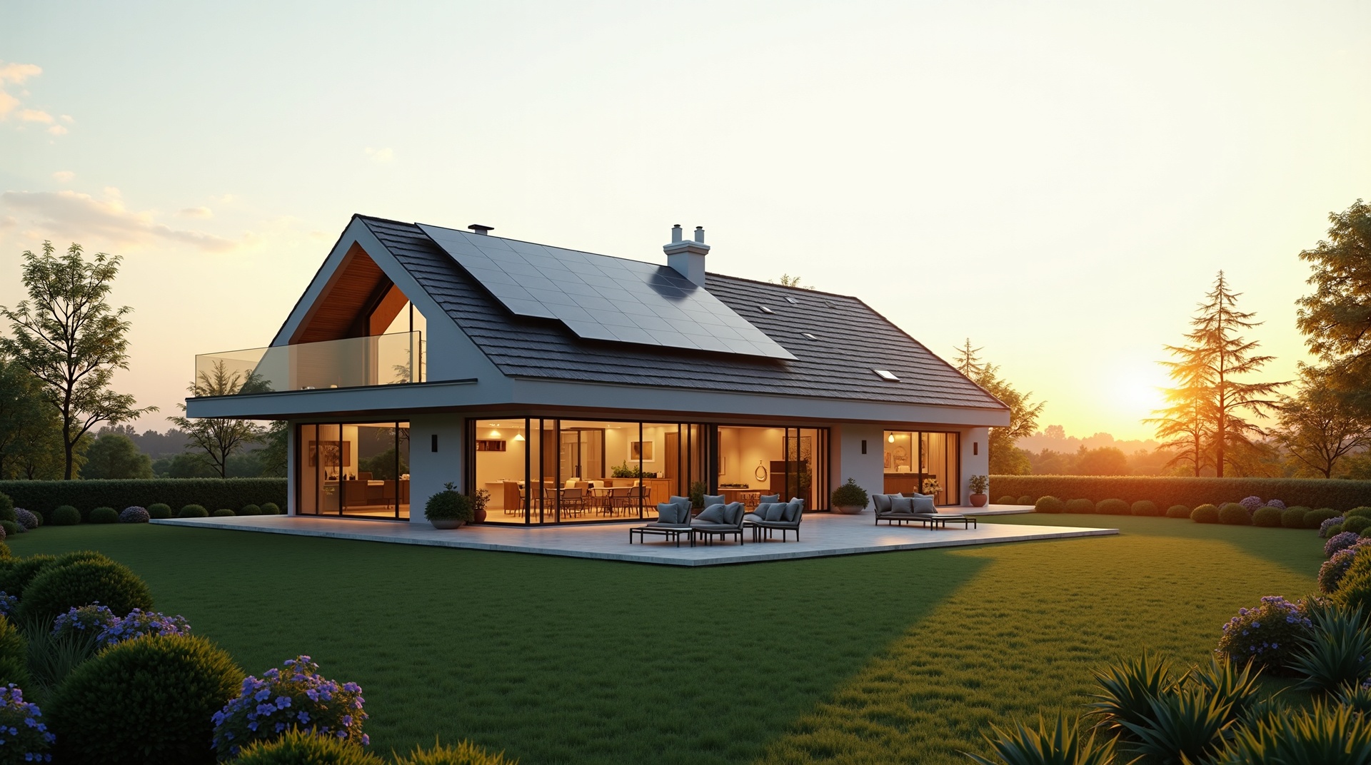TARA ZURENOV Solutions - Maison équipée panneaux solaires et pompe à chaleur