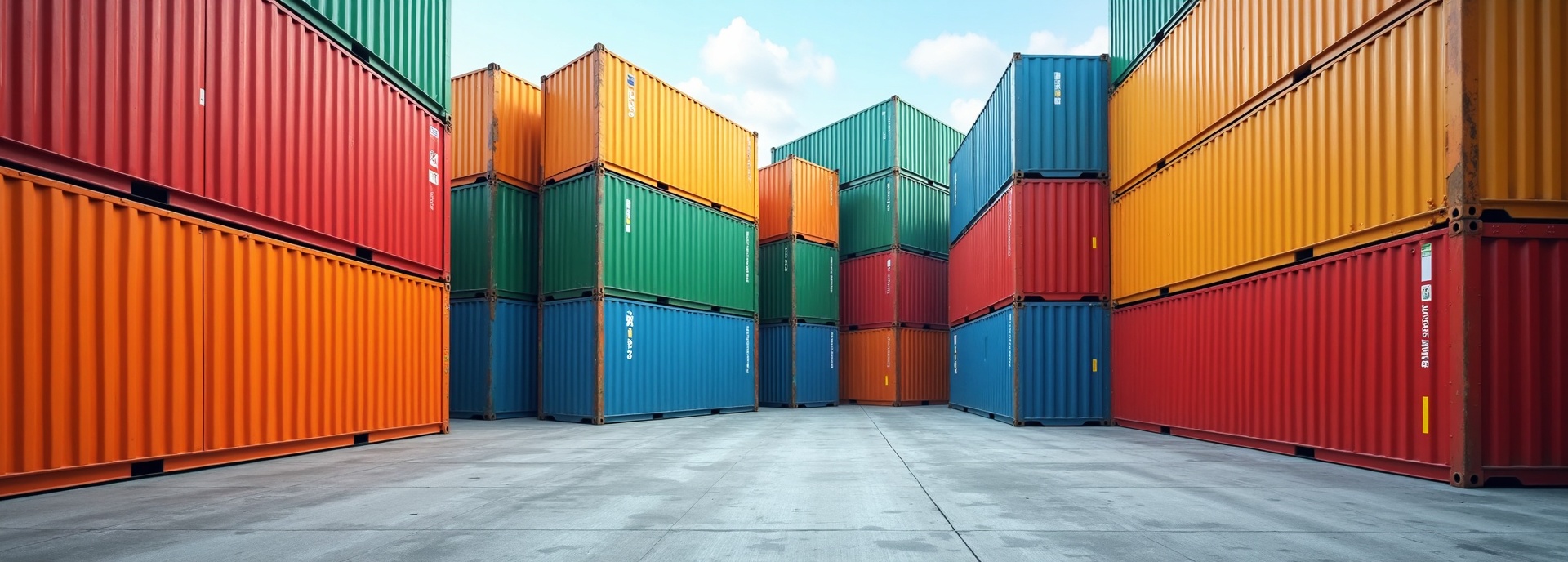 Conteneurs colorés DRIKE CONTAINERS
