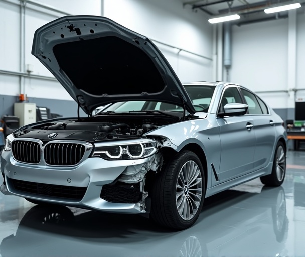 Coche averiado con problemas mecánicos