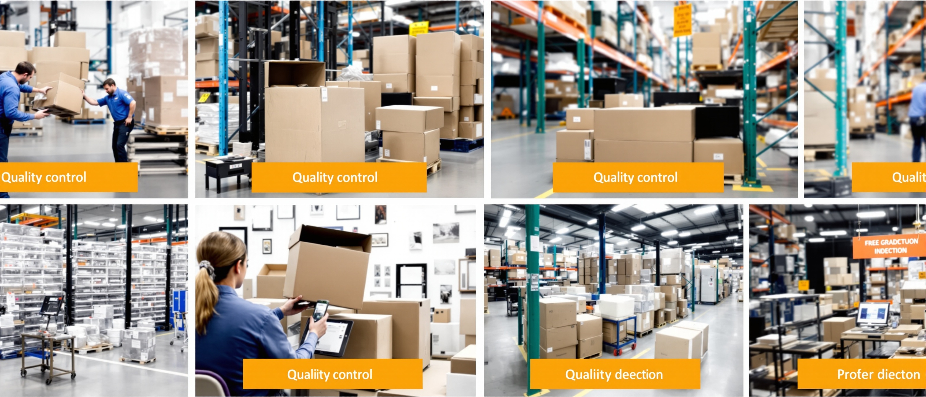AllChinaBuy QC Pics Guide showing multiple product angles and quality inspection