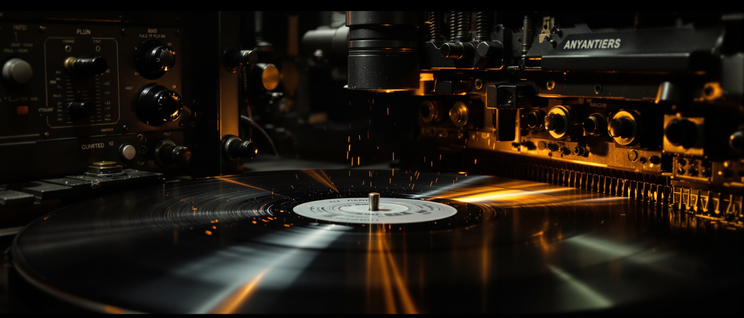 Vinyl mastering studio