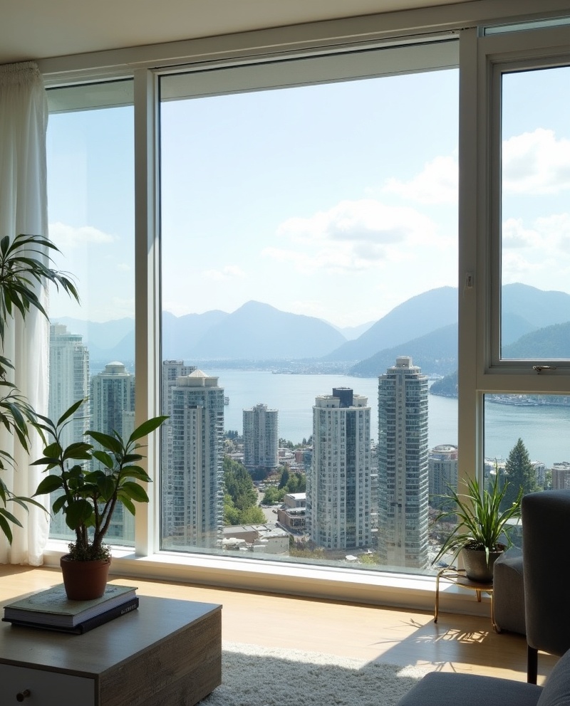 Vancouver View from Apartment