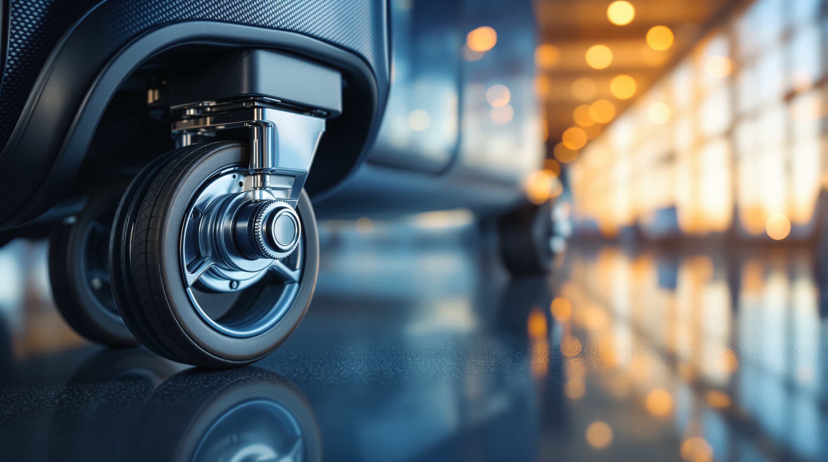 Infrastructure technique de réparation de bagages premium