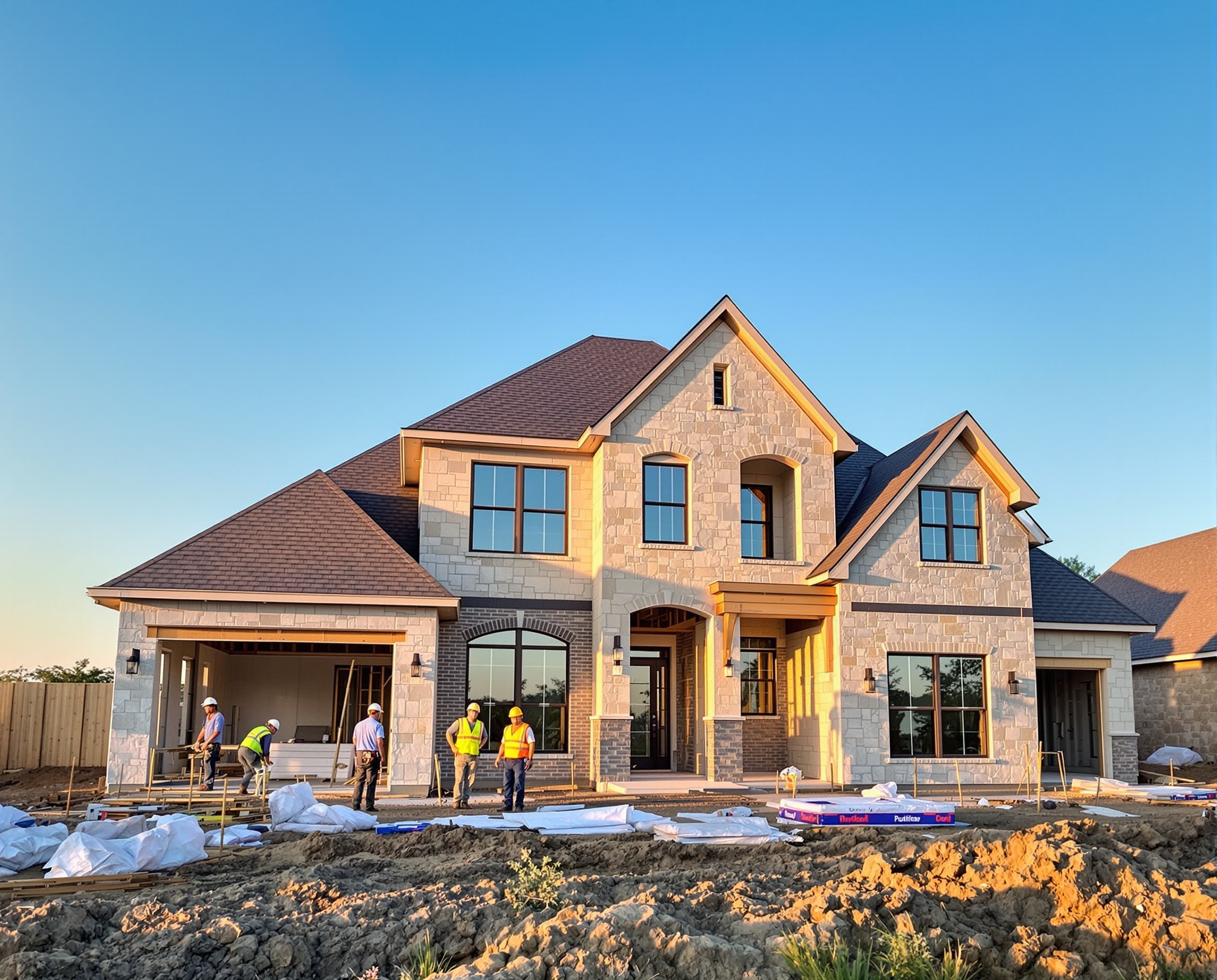 New construction in progress