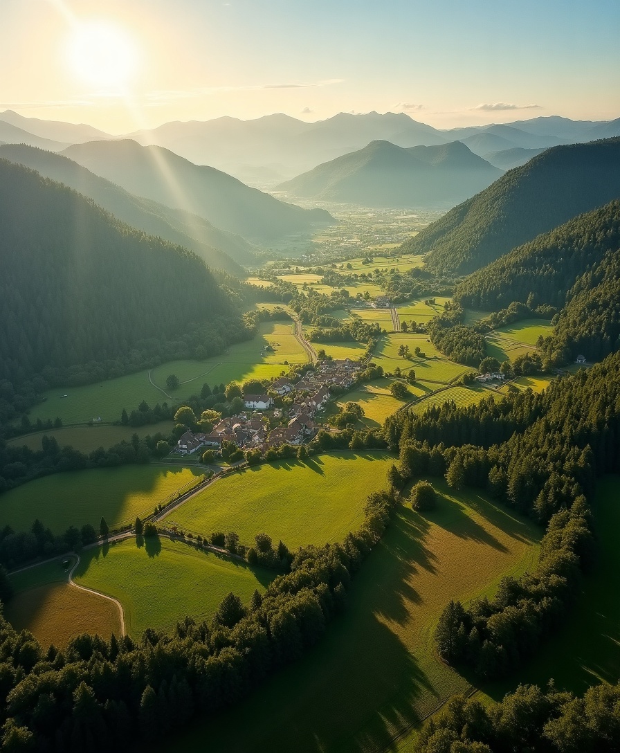 Vue panoramique du Valdaine