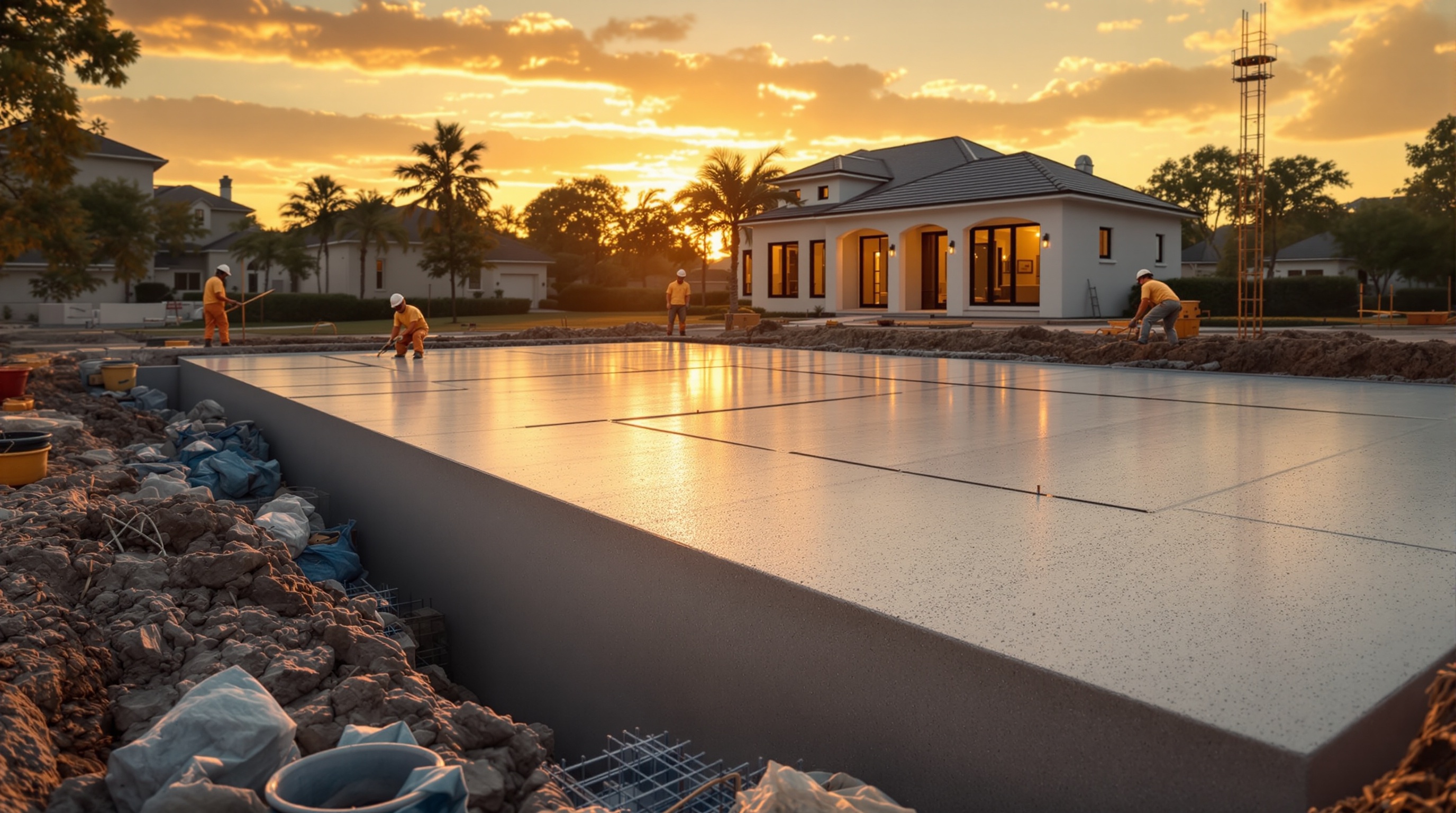 Precision concrete work for Florida homes and businesses by Apex Concrete