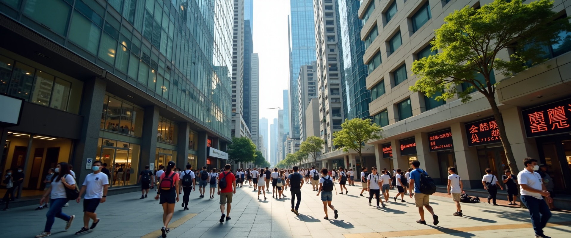 Hong Kong city life