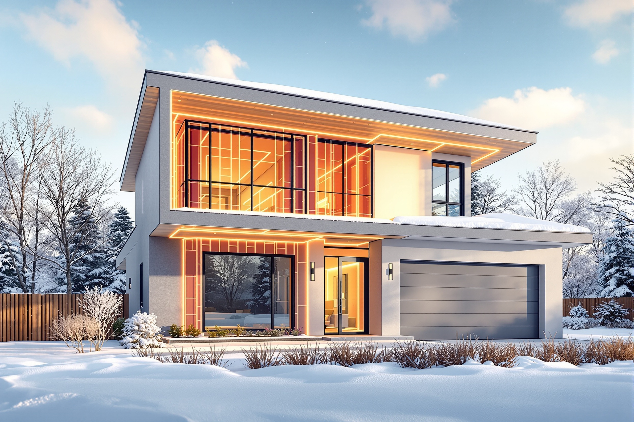 Maison sans isolation