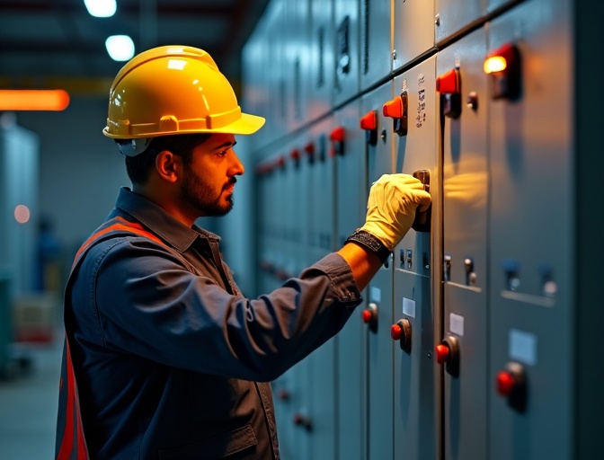 Industrial HT Panel Installation