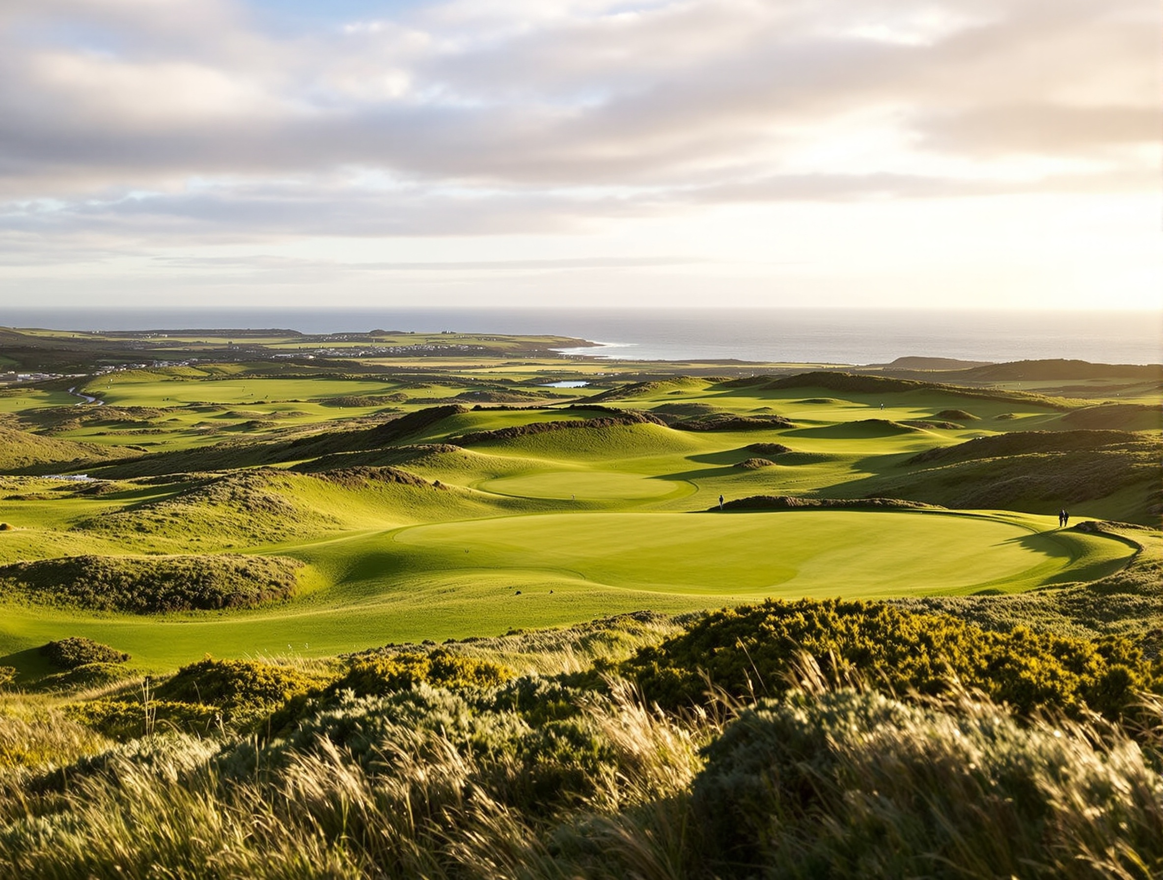St Andrews Old Course — Home of Golf, Fife coastline, Scotland