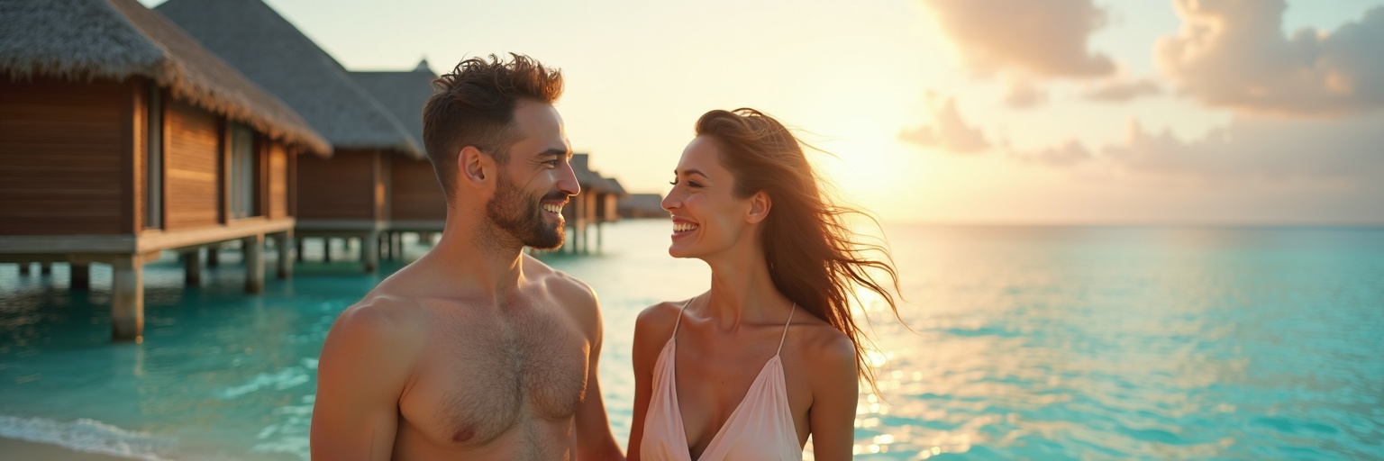 Vacanciers en Polynésie