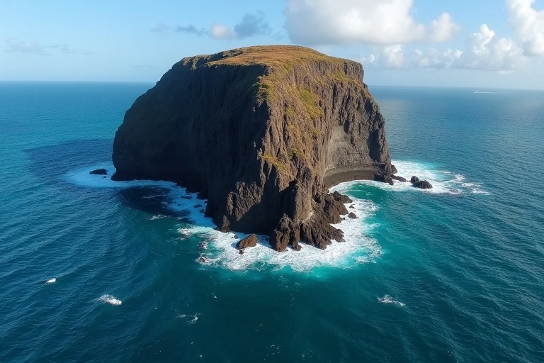 Kicker Rock Aerial View