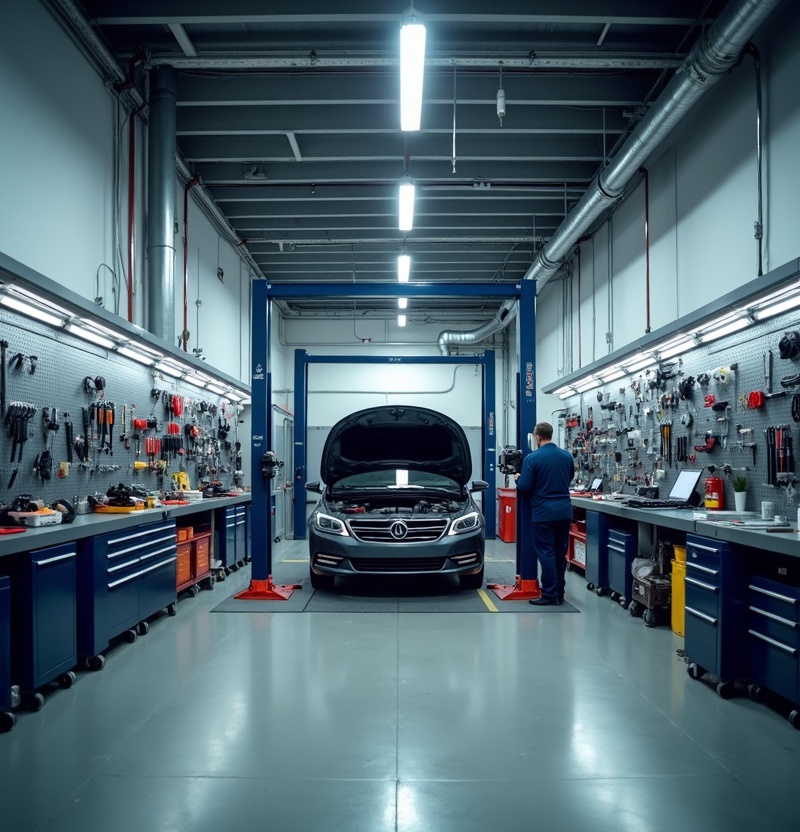 Interior del taller MTV Cars