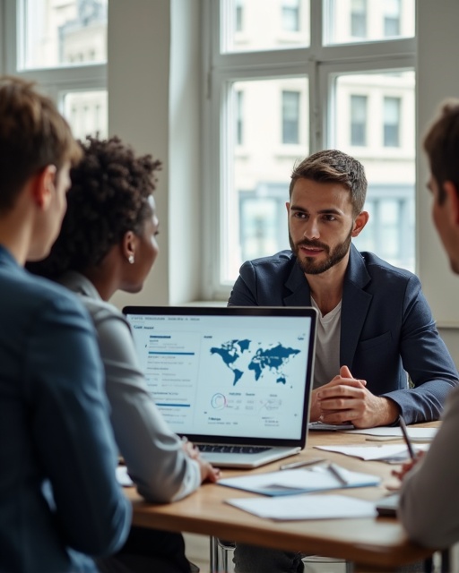 Team reviewing ads dashboard